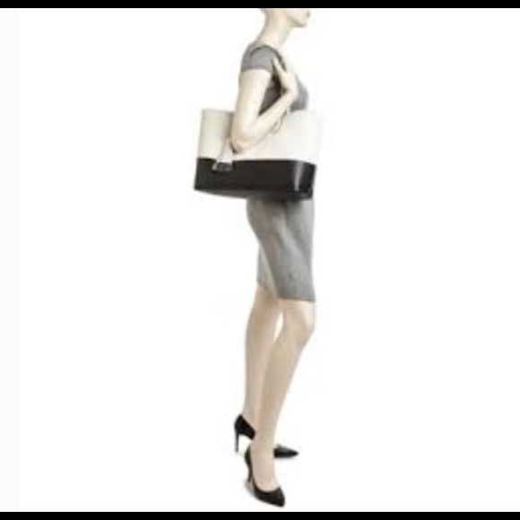 Tory Burch Perry Colorblock Tote - Picture 13 of 13